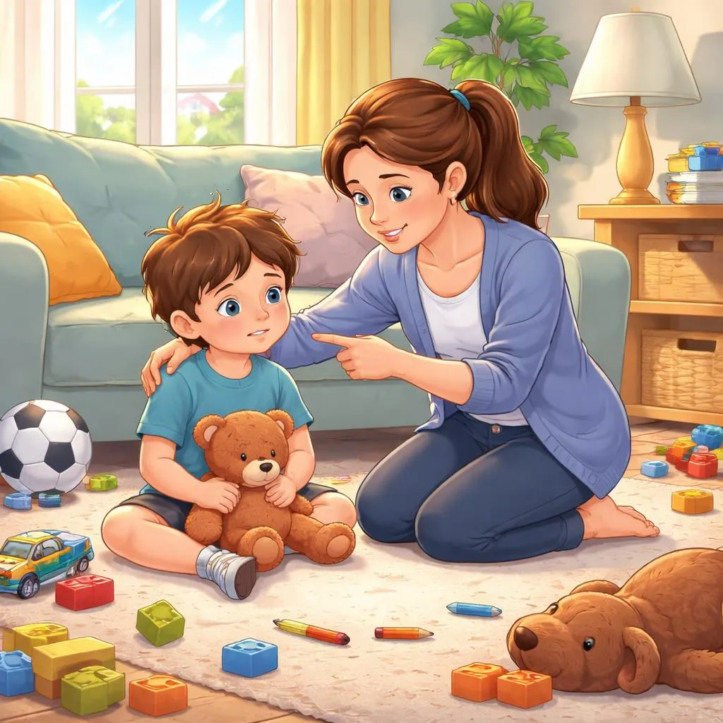 ¿Cuando un objeto perdido importa, deberías decir 'Vamos a buscarlo' o 'Lo localizaremos' para consolar a un niño frustrado?