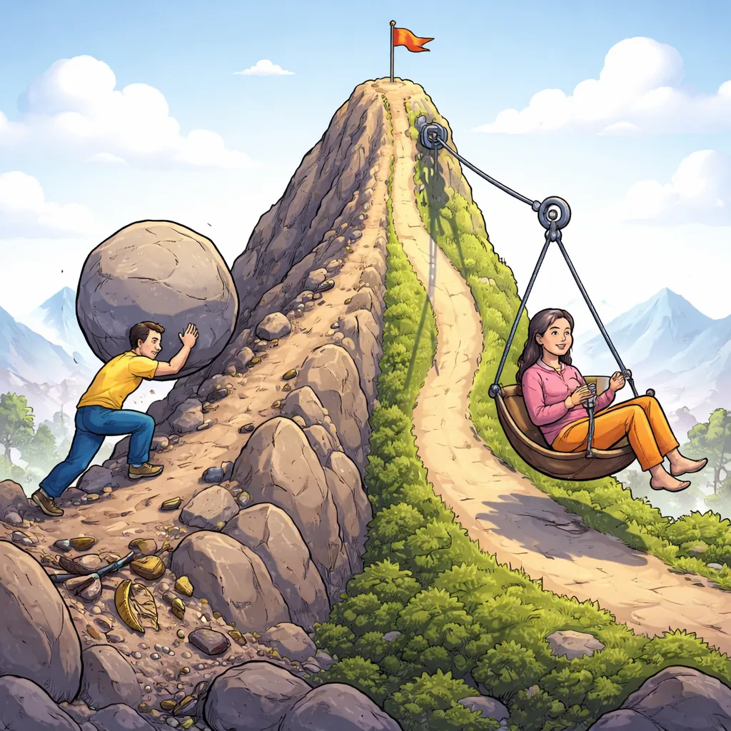 When a Task Is Hard, Does It Always Have to Be Strenuous as Well?