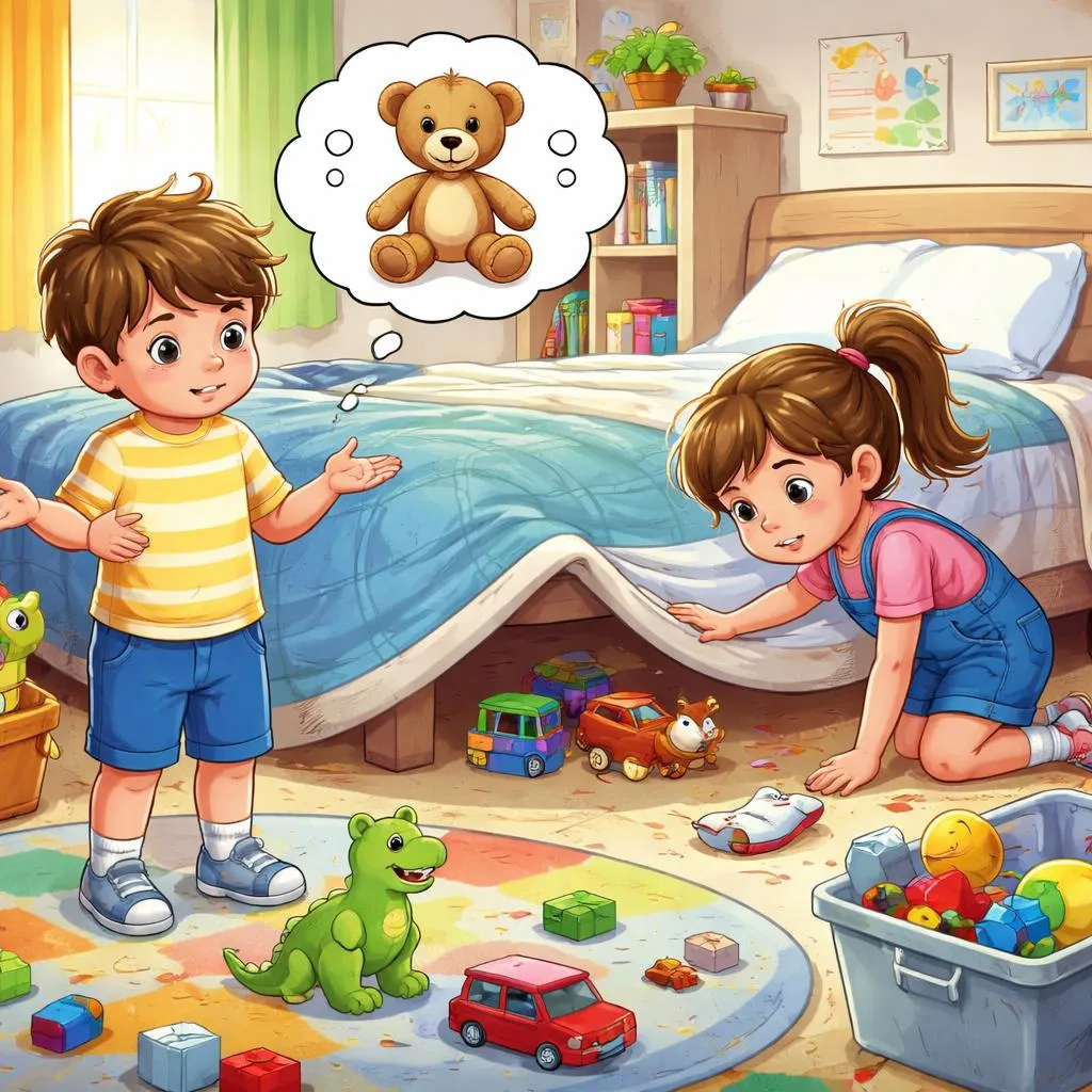 When a Toy Cannot Be Found, Should a Child Say “It's Lost” or “It's Missing” to Explain the Problem?