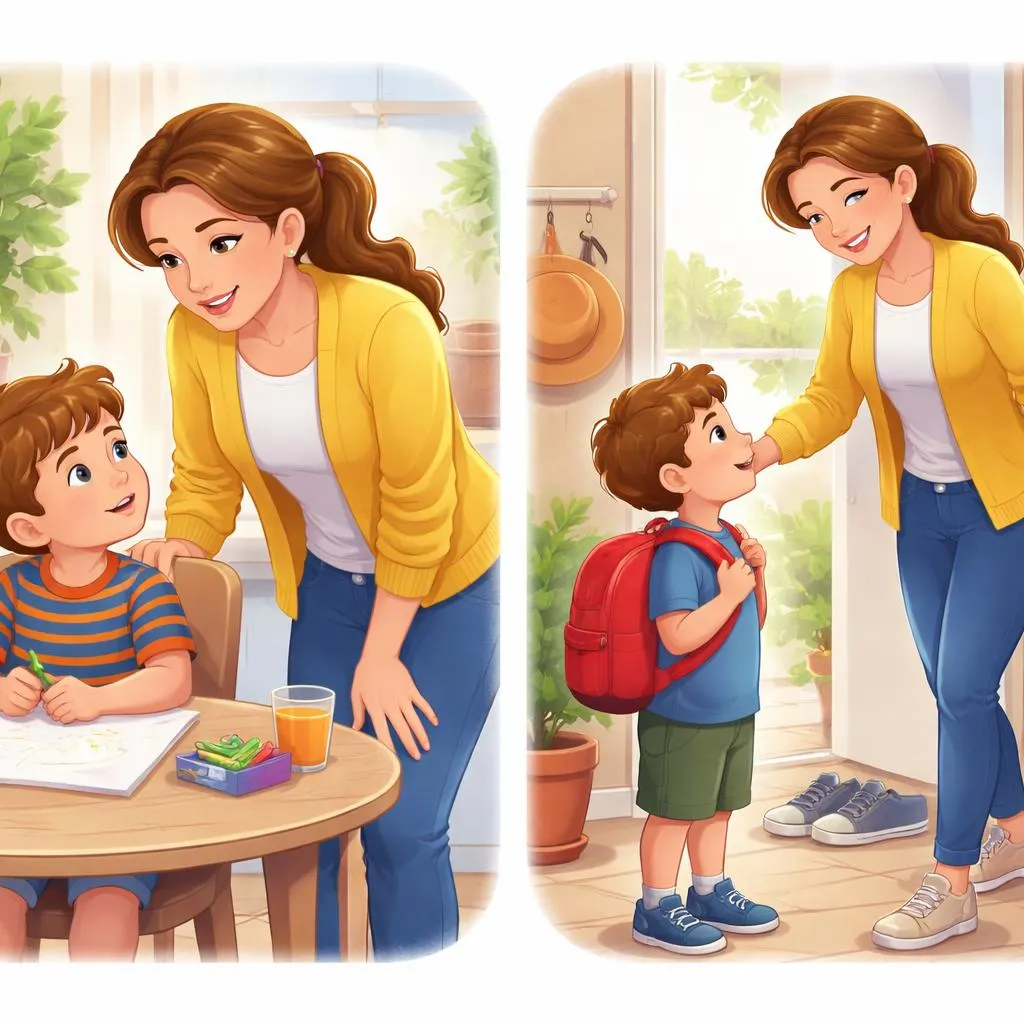 ¿Al pedir información, deberías decir “Dime” o “Hazme saber” a un niño?