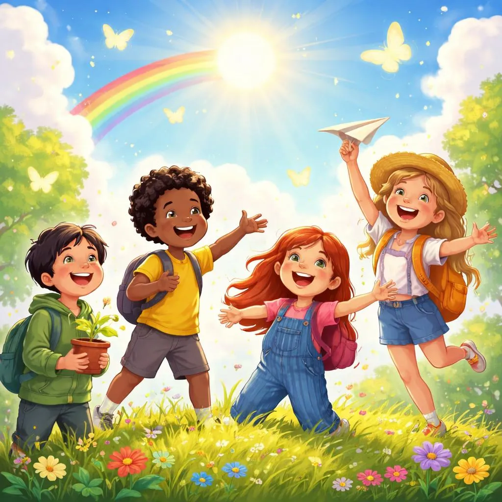 孩子們何時感到充滿希望和樂觀？給成長中的心靈的指南