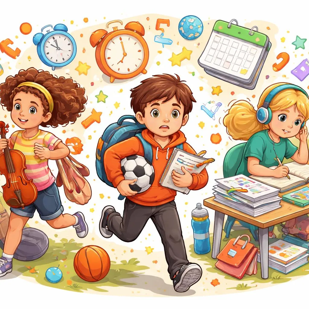 Kapan Anak-Anak Mengatakan Mereka Merasa Sibuk dan Punya Banyak Kegiatan? Memahami Jadwal yang Penuh
