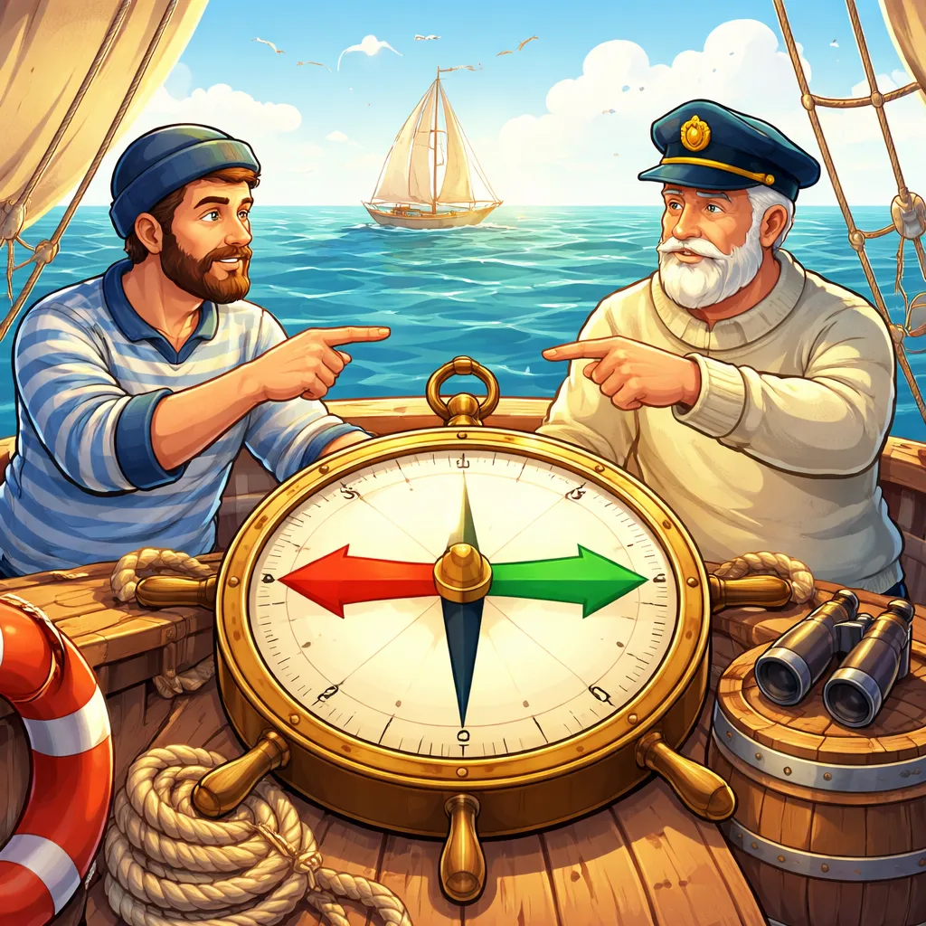 ¿Cuándo dicen los marineros “babor” y “estribor” en lugar de usar la misma palabra?