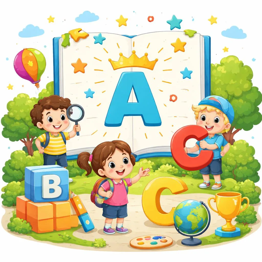 Wann verwenden wir Großbuchstaben in englischen Sätzen für Kinder?