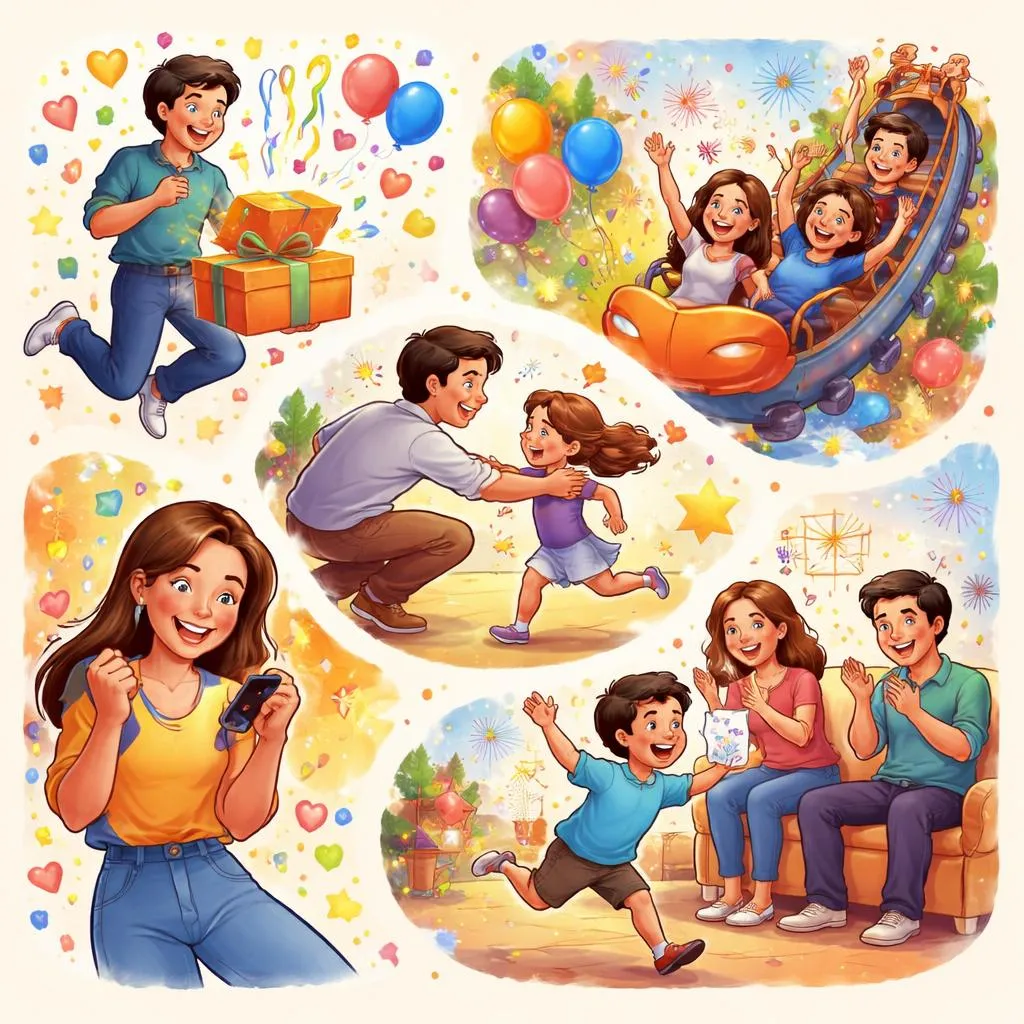 When Do You Use Excite, Excitement, Exciting, Excited, and Excitedly?