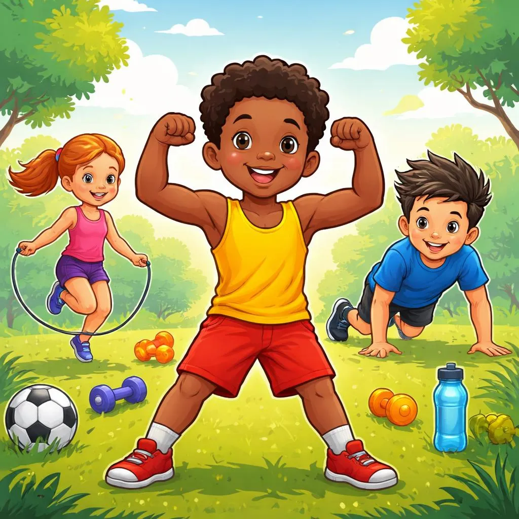 Quand un enfant devient-il en forme et fort ? Un guide des mots puissants pour le corps