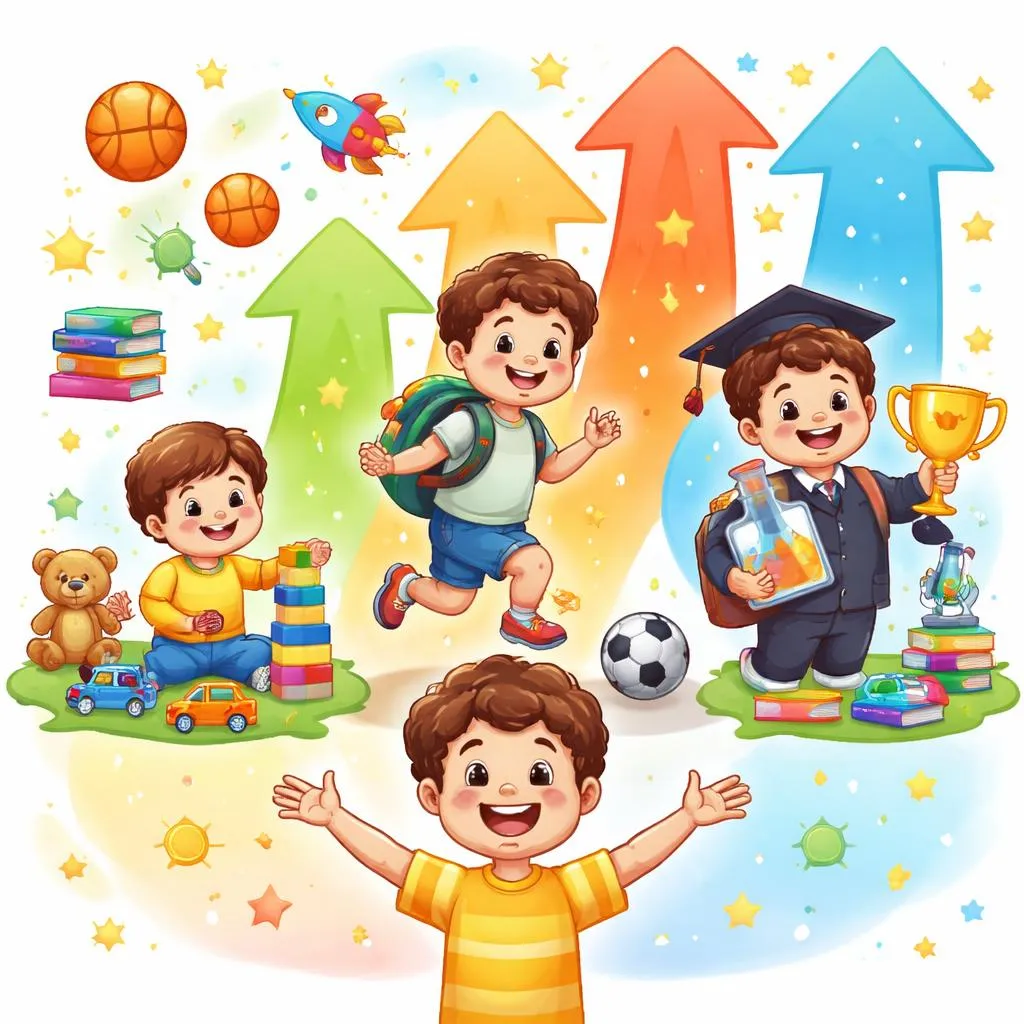 When Does a Child Experience a Triple and Threefold Increase? A Times-Three Guide