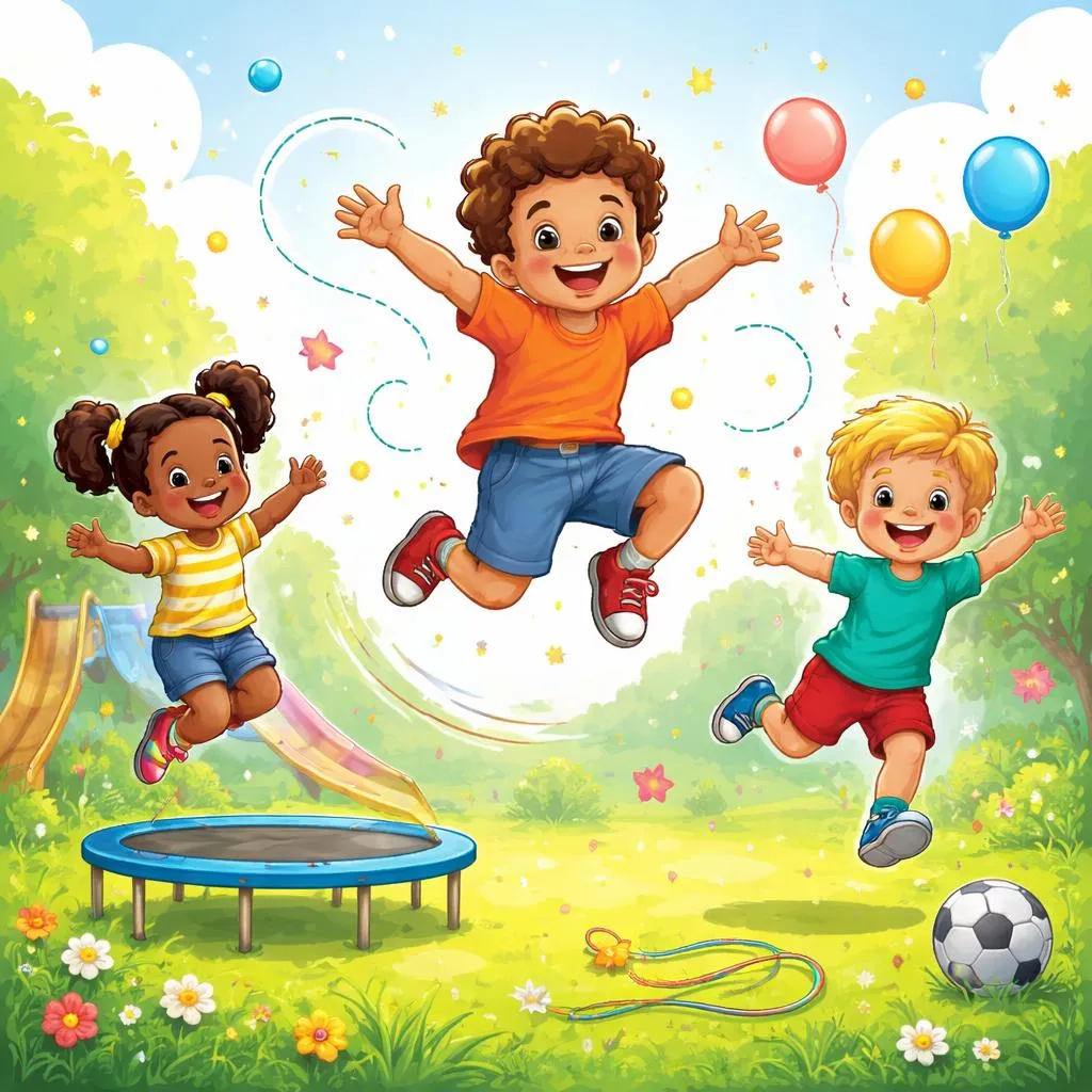 When Does a Child Feel Active and Energetic? Understanding Bouncing Feelings