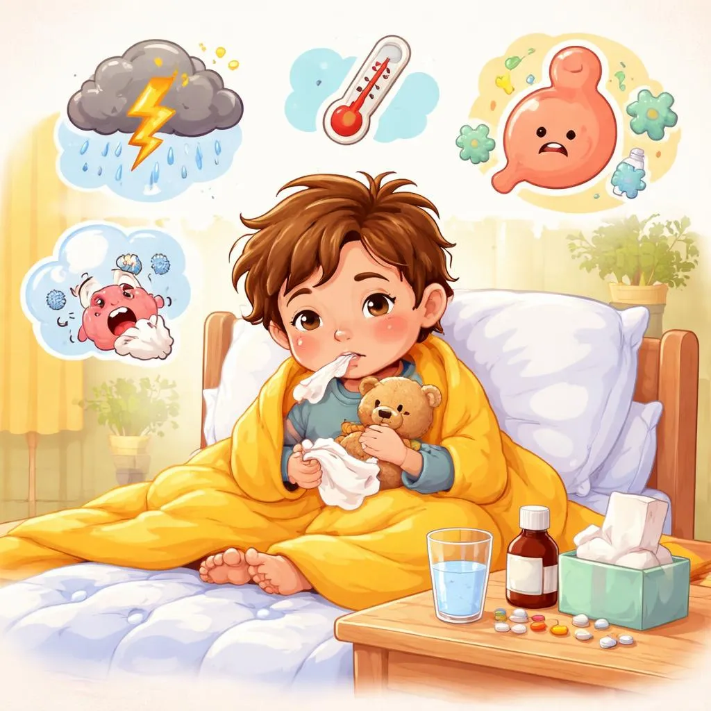 Kapan Anak Merasa Sakit dan Tidak Sehat? Memahami Perasaan Tidak Enak Badan