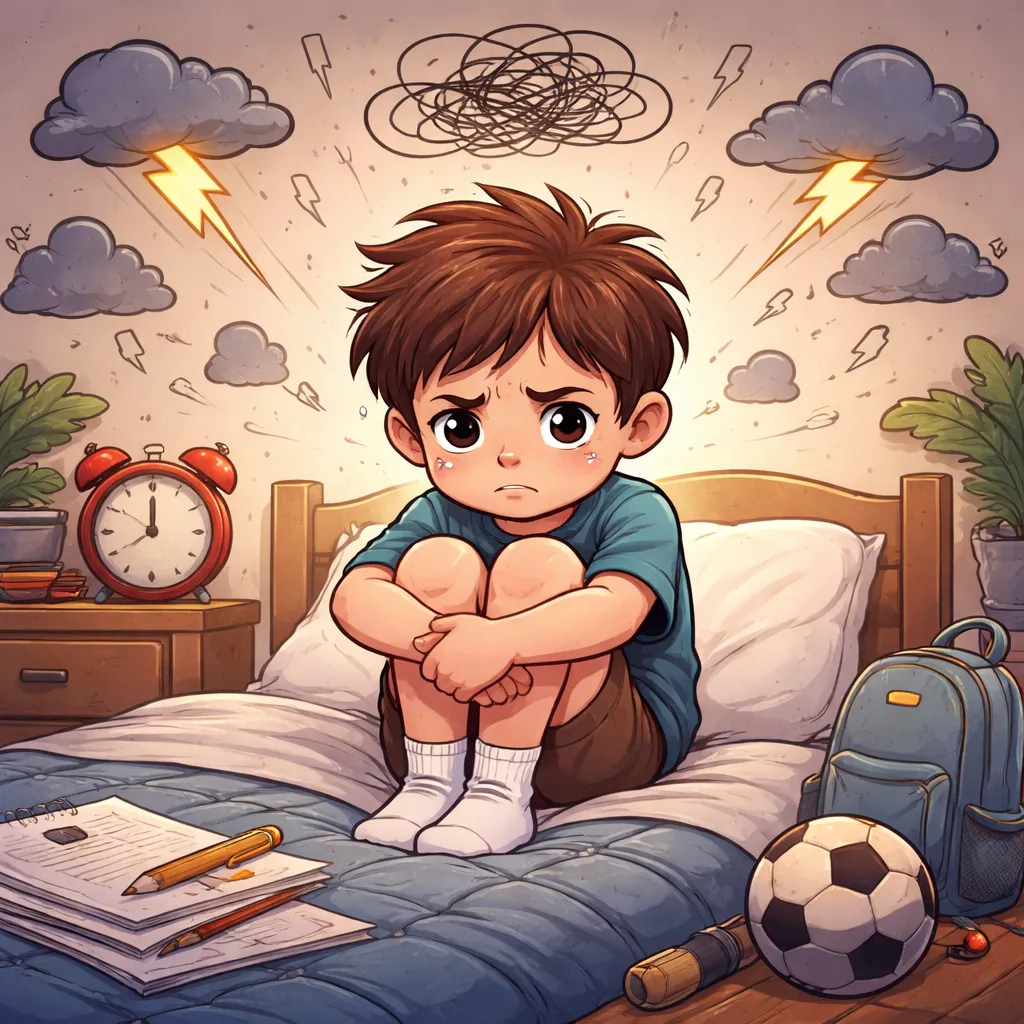 When Does a Child Feel “Stressed and Anxious” Instead of Just Worried?