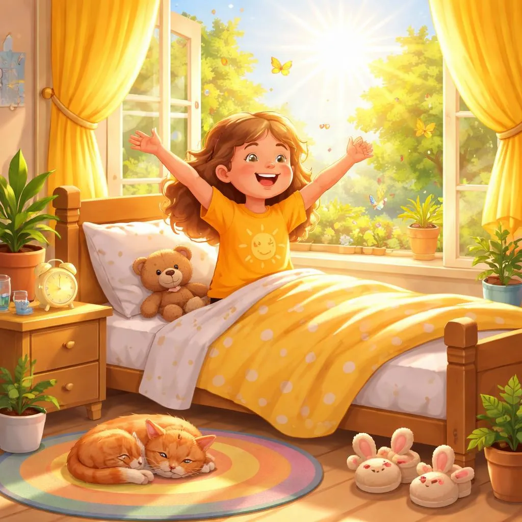 Quando uma Criança Acorda se Sentindo Descansada e Revigorada? Um Guia para Manhãs Felizes