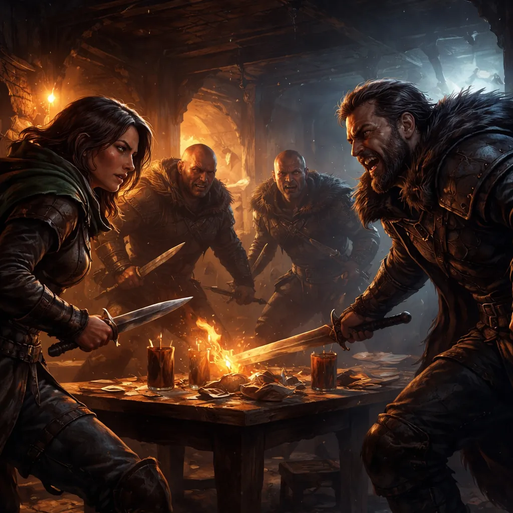 When Does a Situation Turn From “Unfriendly and Hostile” in a Story?