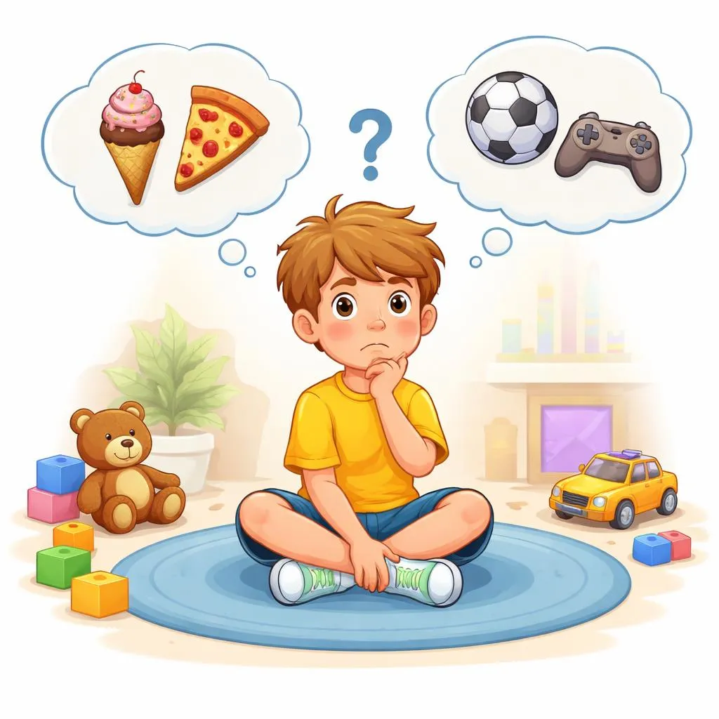 When Facing a Choice, Should a Child Say “I Can't Decide” or “I'm Not Sure” About the Options?
