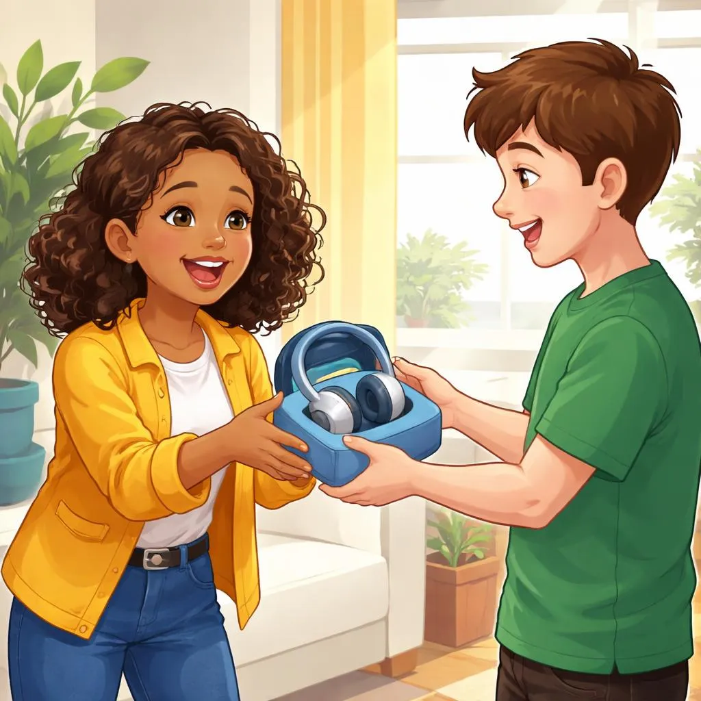 When Giving an Item to Someone, Do You Say “That's Yours” or “That Belongs to You”?