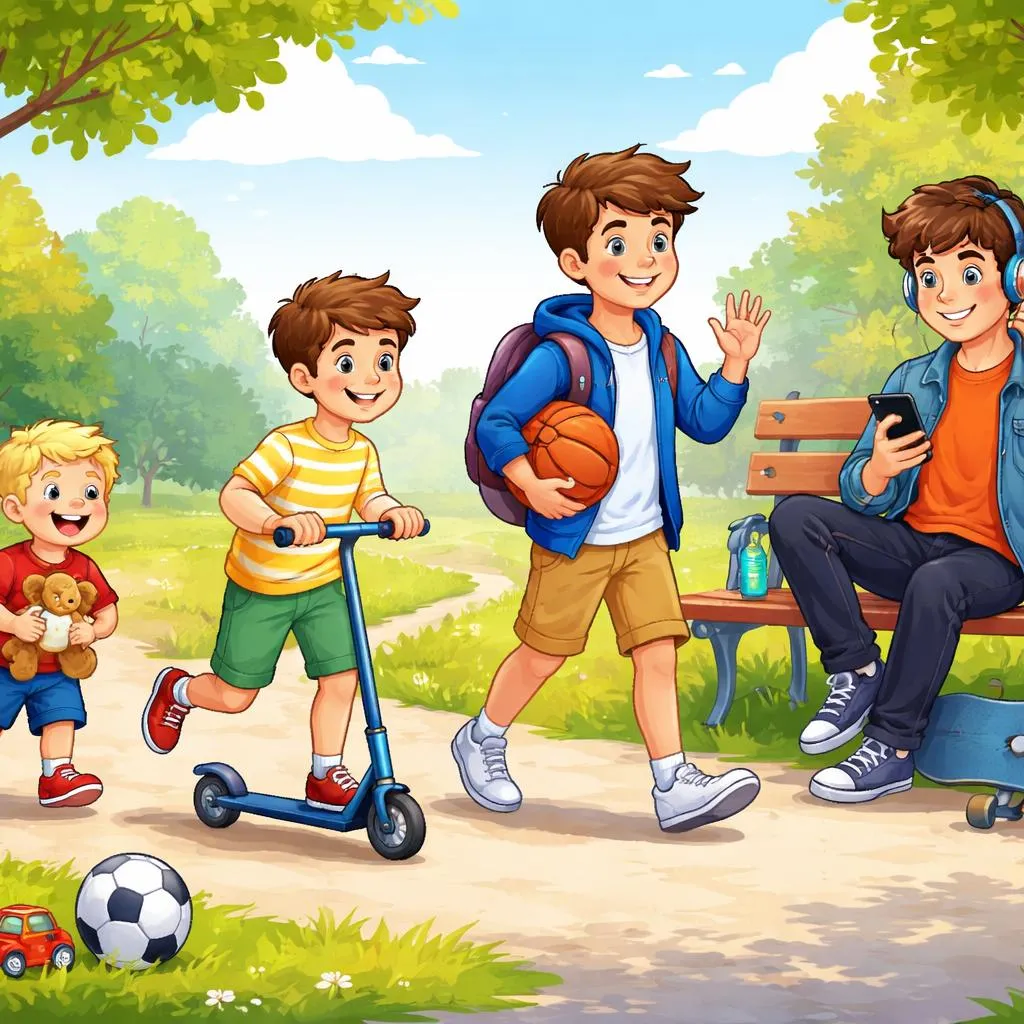 Quand un jeune est-il appelé garçon et gars ? Un guide d'âge amical