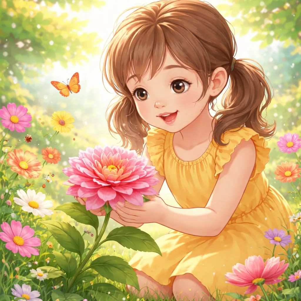 ¿Cuando un niño ve una flor hermosa, debe decir “Es bonita” o “Es preciosa” para mostrar aprecio?