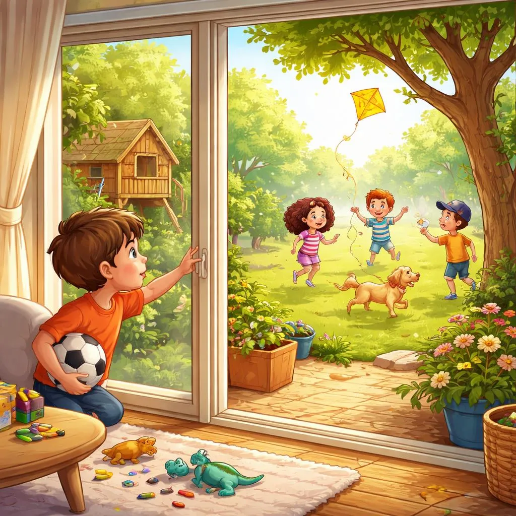 When Should a Child Play “Outside” Instead of Saying They Want to Go “Outdoors”?