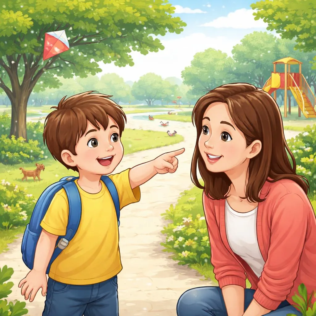 When Should a Child Point and Say “Over There” Instead of “In That Place”?