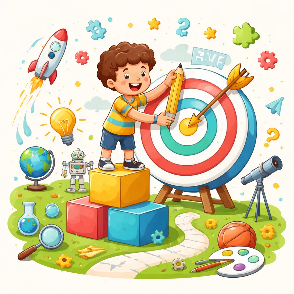 When Should a Child Set a Goal and Target for Learning Something New?