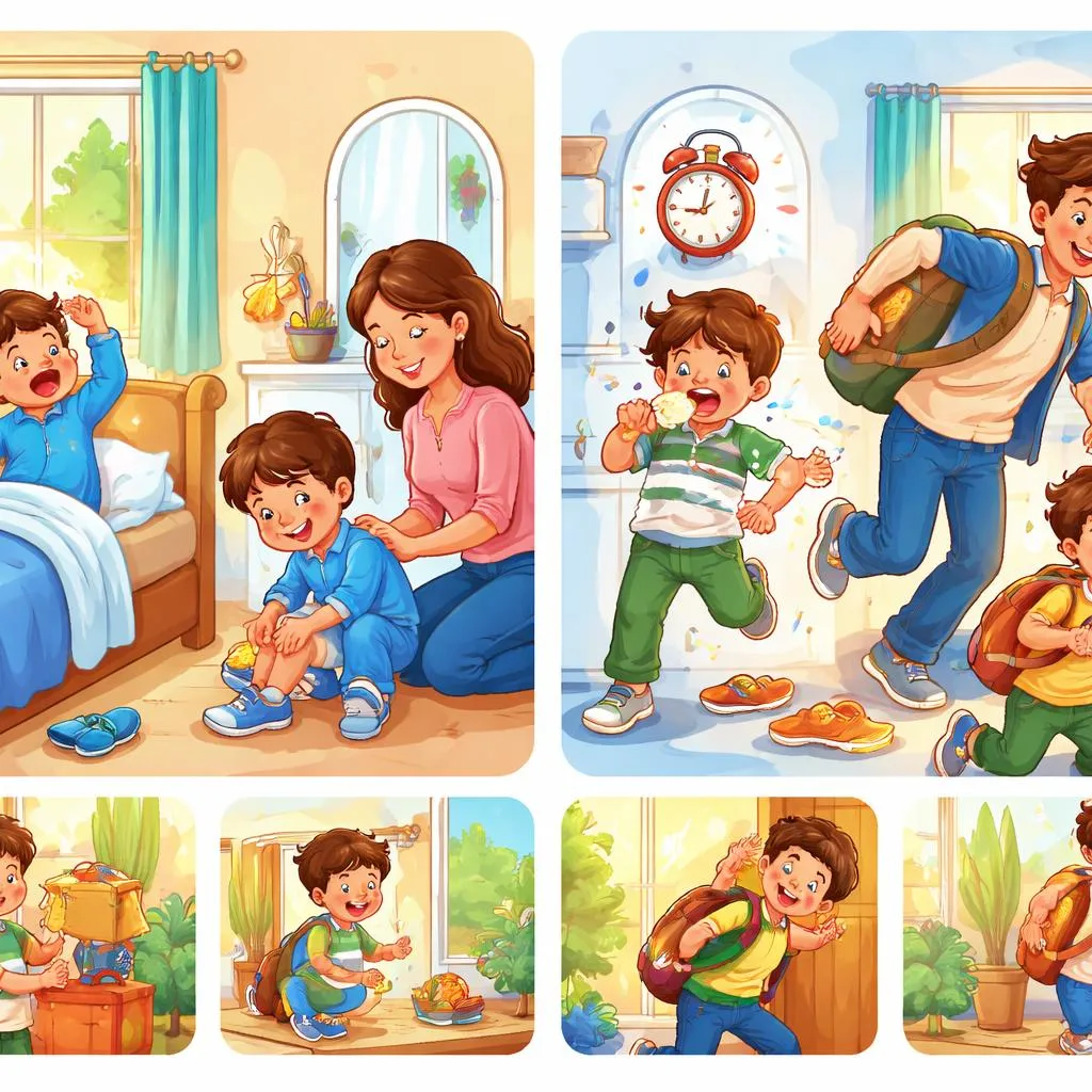 When Should Kids Practice Being Starting To Instead Of Being Igniting To During Daily Routines?