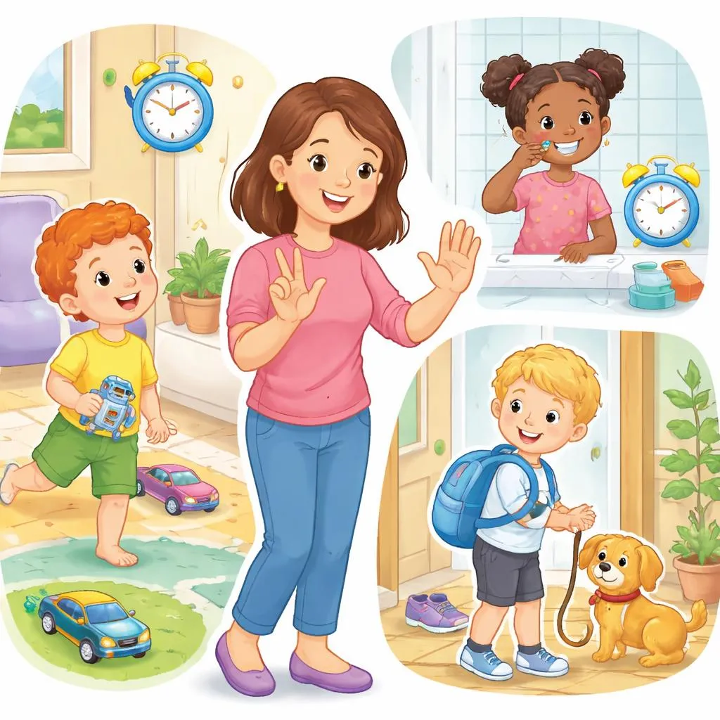 When Should Kids Practice Being Stopping To Instead Of Being Ceasing To During Daily Routines?