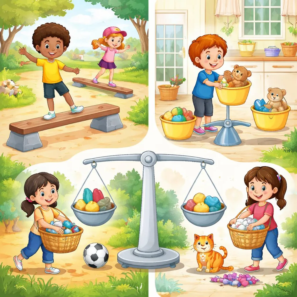 孩子們何時應該練習稱重而不是平衡?