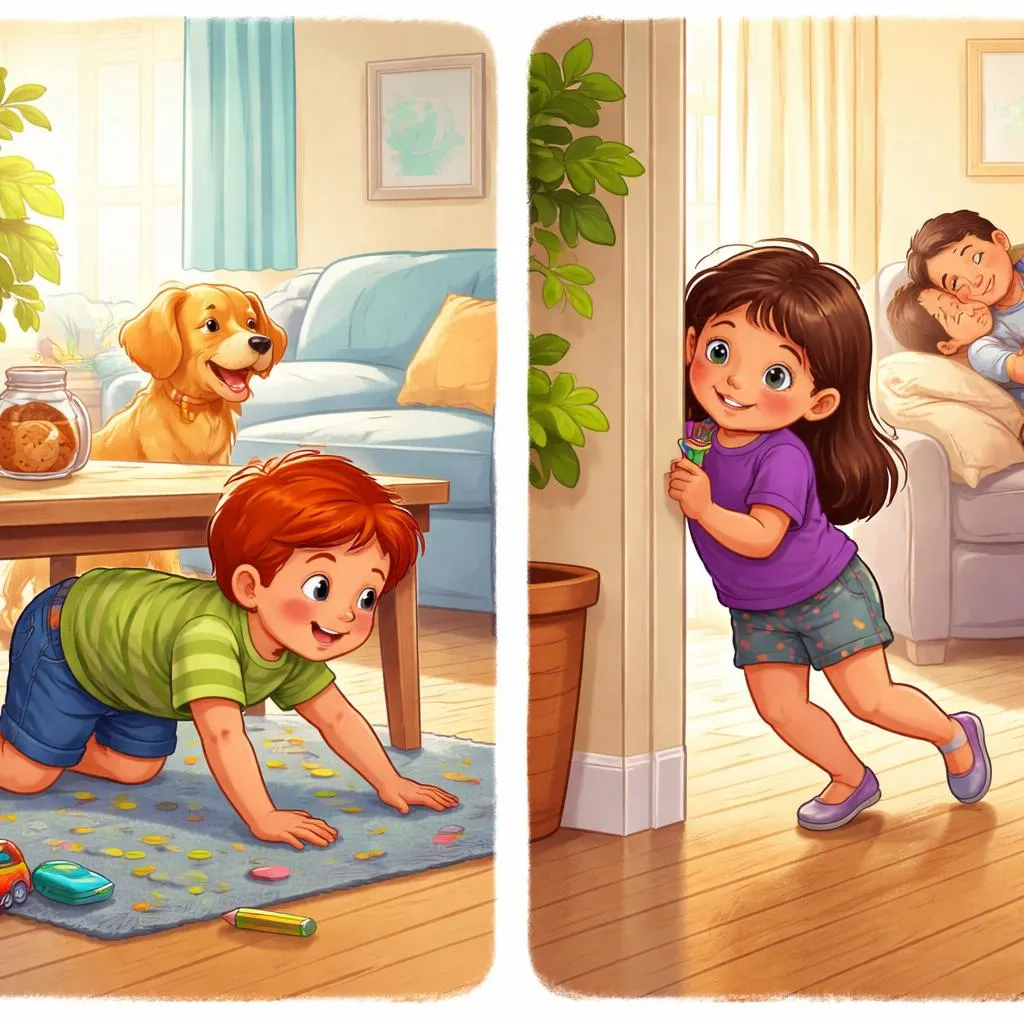 Kapan Seharusnya Kamu Merangkak untuk Melakukan Sesuatu Atau Mengendap-endap untuk Melakukan Sesuatu dalam Kehidupan Sehari-hari sebagai Seorang Anak?