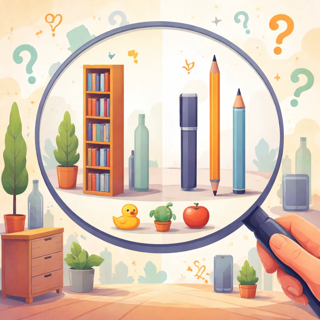 ¿Cuándo deberías describir algo como “estrecho” y “delgado” en lugar de pequeño?