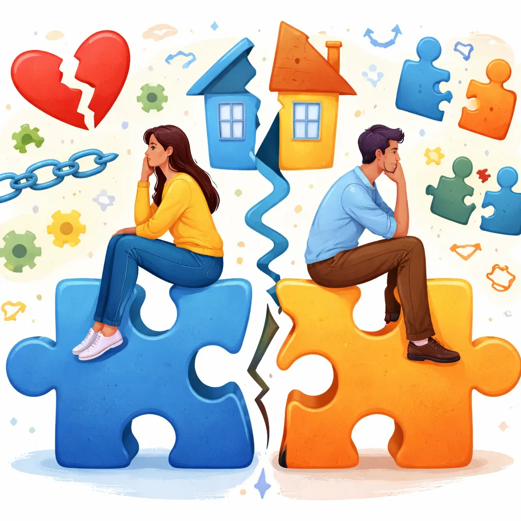 When Should You Describe Things as “Separated and Divided” in English?