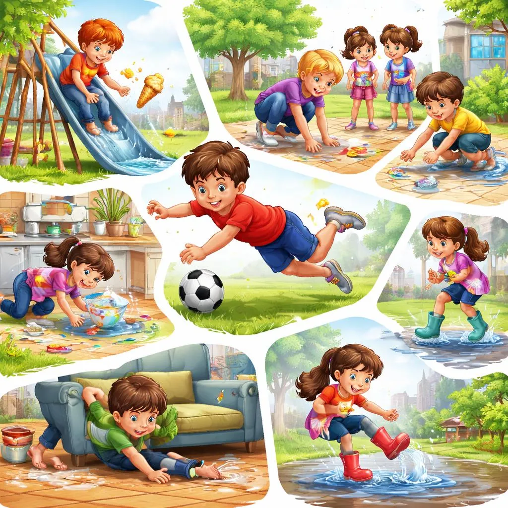 Kapan Seharusnya Kamu 'Jatuh' atau 'Menjatuhkan' Sesuatu dalam Kehidupan Sehari-hari sebagai Anak-anak?