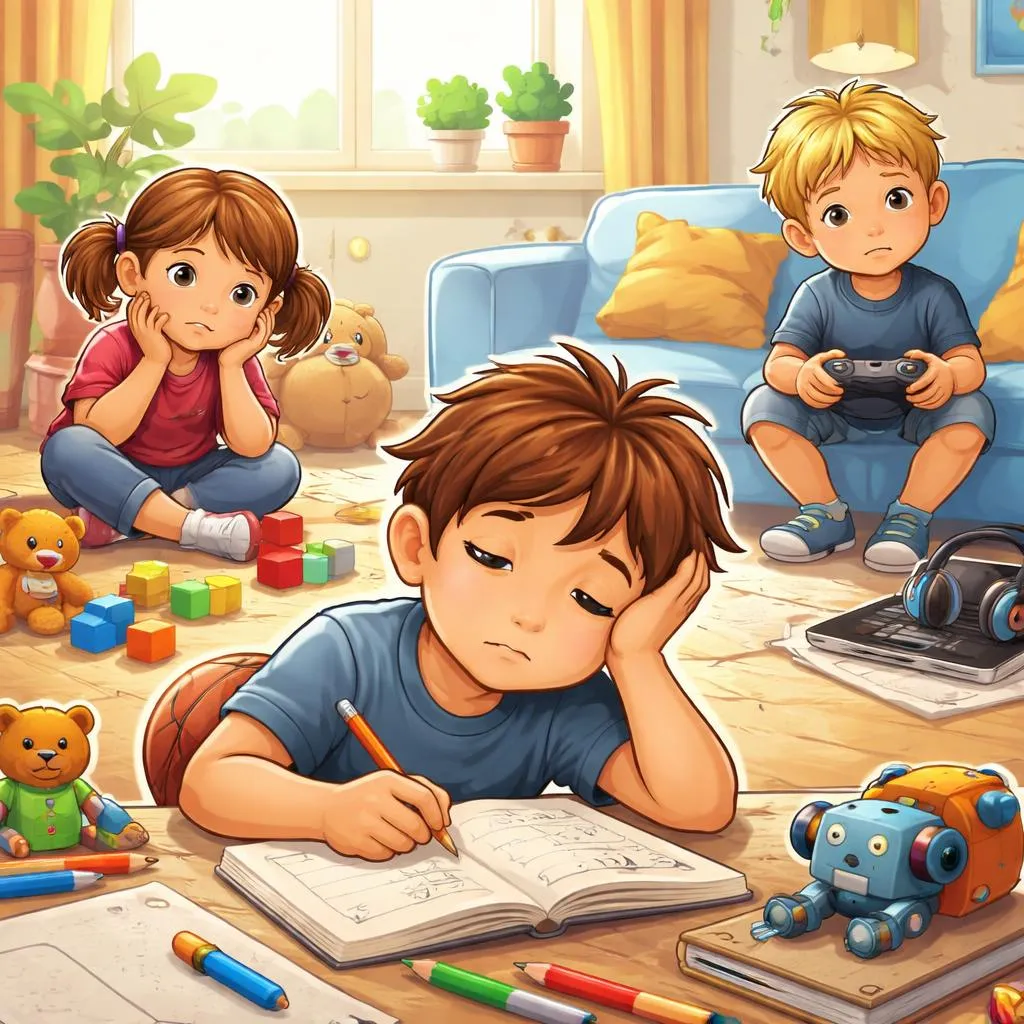 孩子們什麼時候會感到無聊或厭倦做某事？
