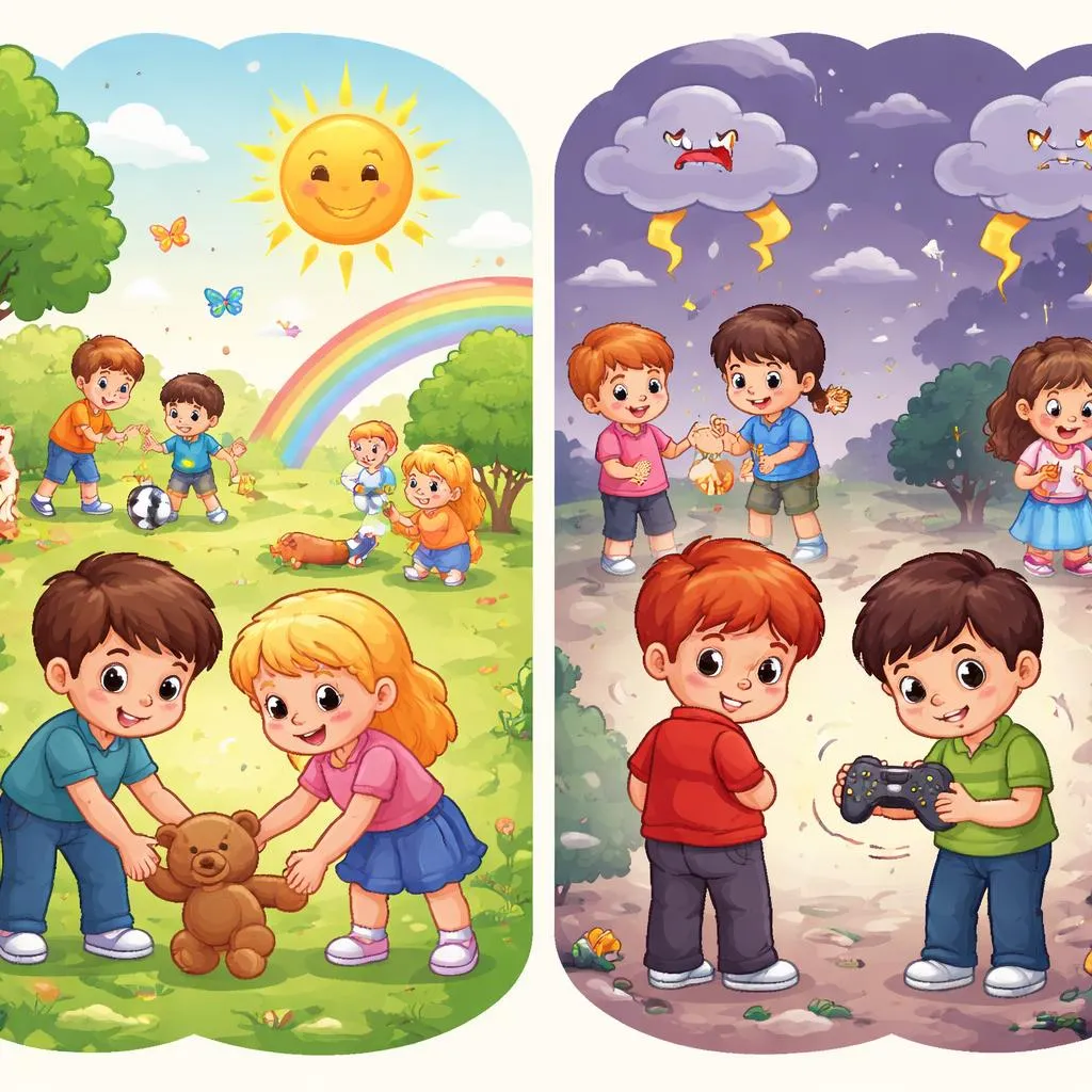 孩子在日常生活中,什麼時候應該感到高興,什麼時候又該感到難過呢?