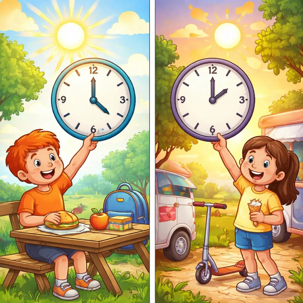 Kapan Seharusnya Kamu Mengatakan Sesuatu Itu Sore Bagimu Atau Tengah Hari Bagimu Sebagai Seorang Anak?