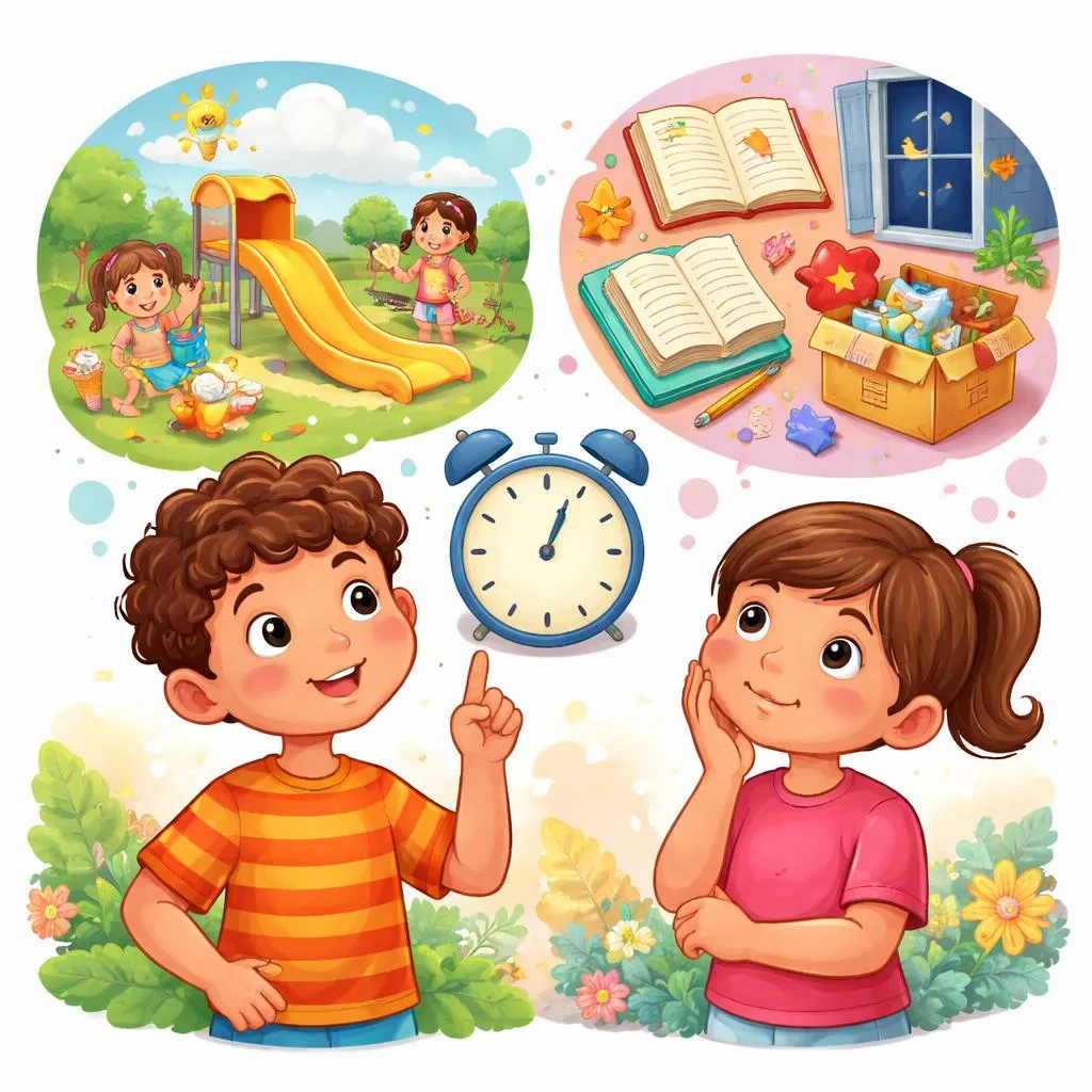 Kapan Seharusnya Kamu Mengatakan Sesuatu Itu 'Kemudian' atau 'Nanti' Kepada Kamu Sebagai Seorang Anak?