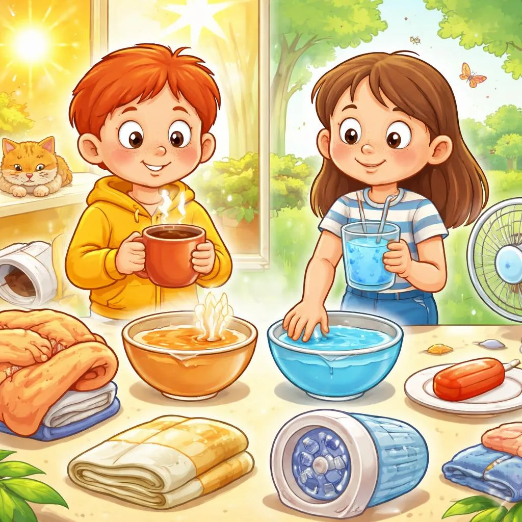 Kapan Seharusnya Kamu Mengatakan Sesuatu Itu Hangat atau Ringan untukmu Sebagai Seorang Anak?