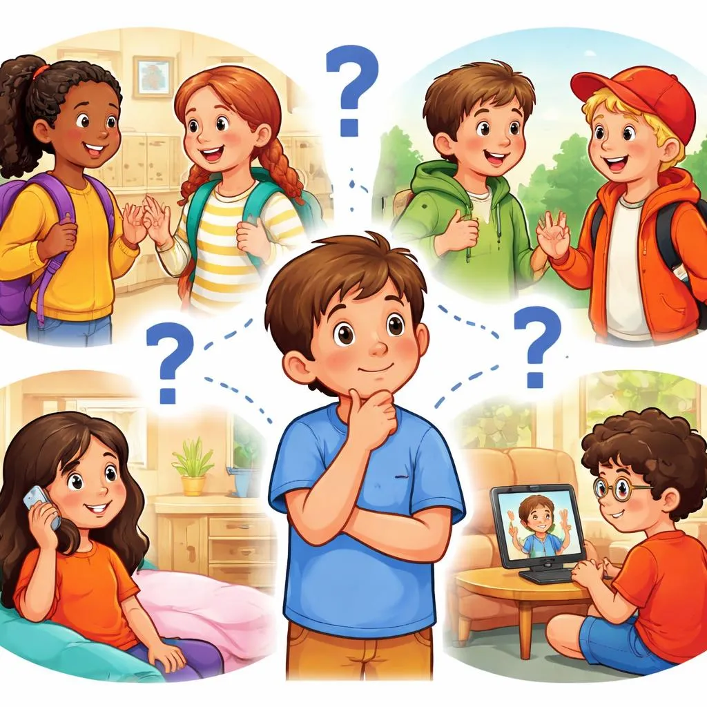 Kapan Seharusnya Kamu Mengatakan Kamu Sedang Berbicara atau Mengobrol dengan Seseorang Sebagai Anak-Anak dalam Kehidupan Sehari-hari?