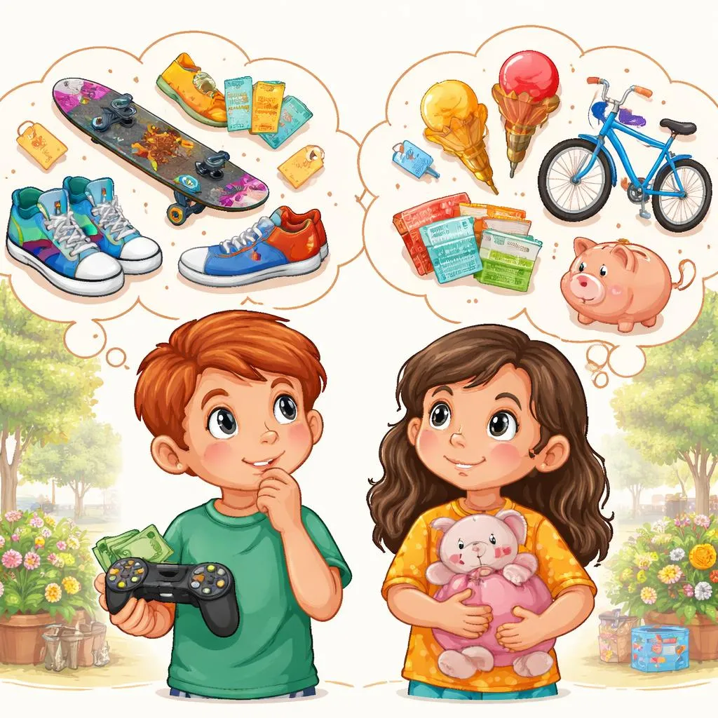 孩子在日常生活中什麼時候該賣東西或買東西？