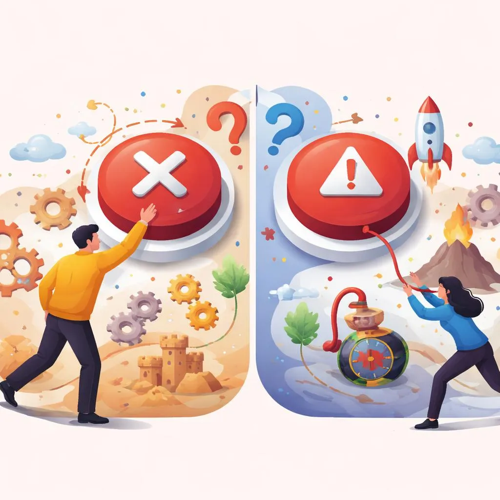 When Should You Use Cancel and When Should You Use Abort?