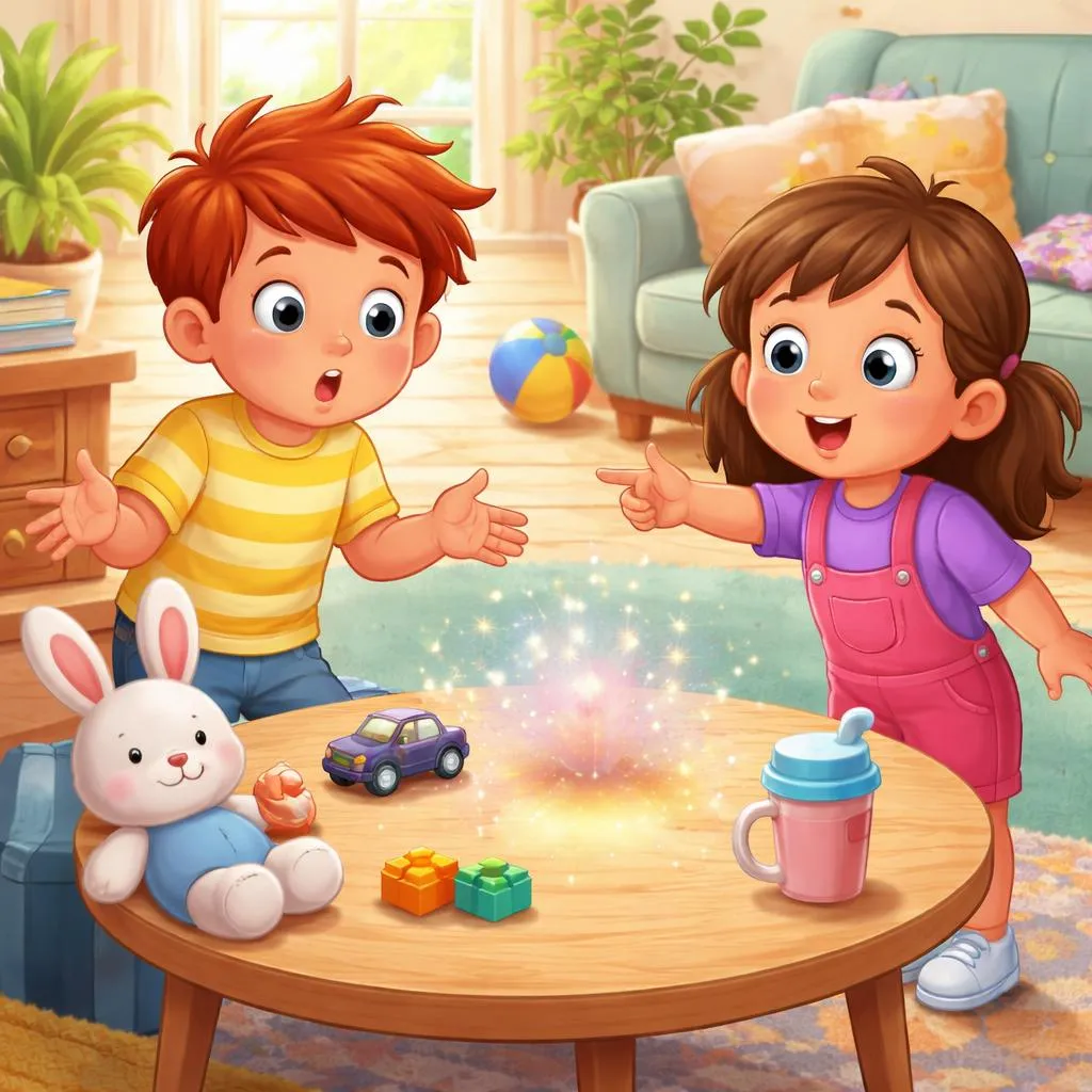 When Something Vanish, Should a Child Say “It's Gone” or “It Disappeared” to Describe What Happened?