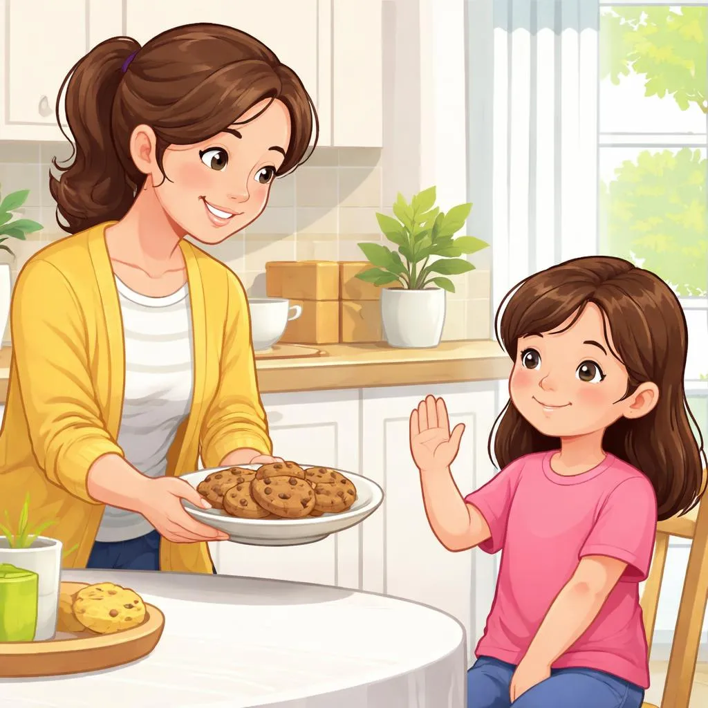 When Turning Down an Offer, Should a Child Say “No, Thank You” or “I'm Fine”?
