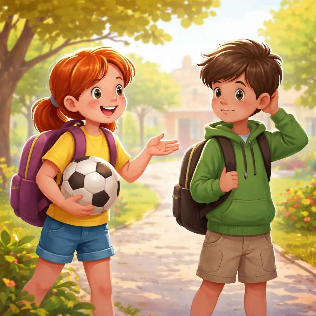 When Unsure About a Plan, Should a Child Say “Maybe Later” or “Perhaps Another Time” to a Friend?