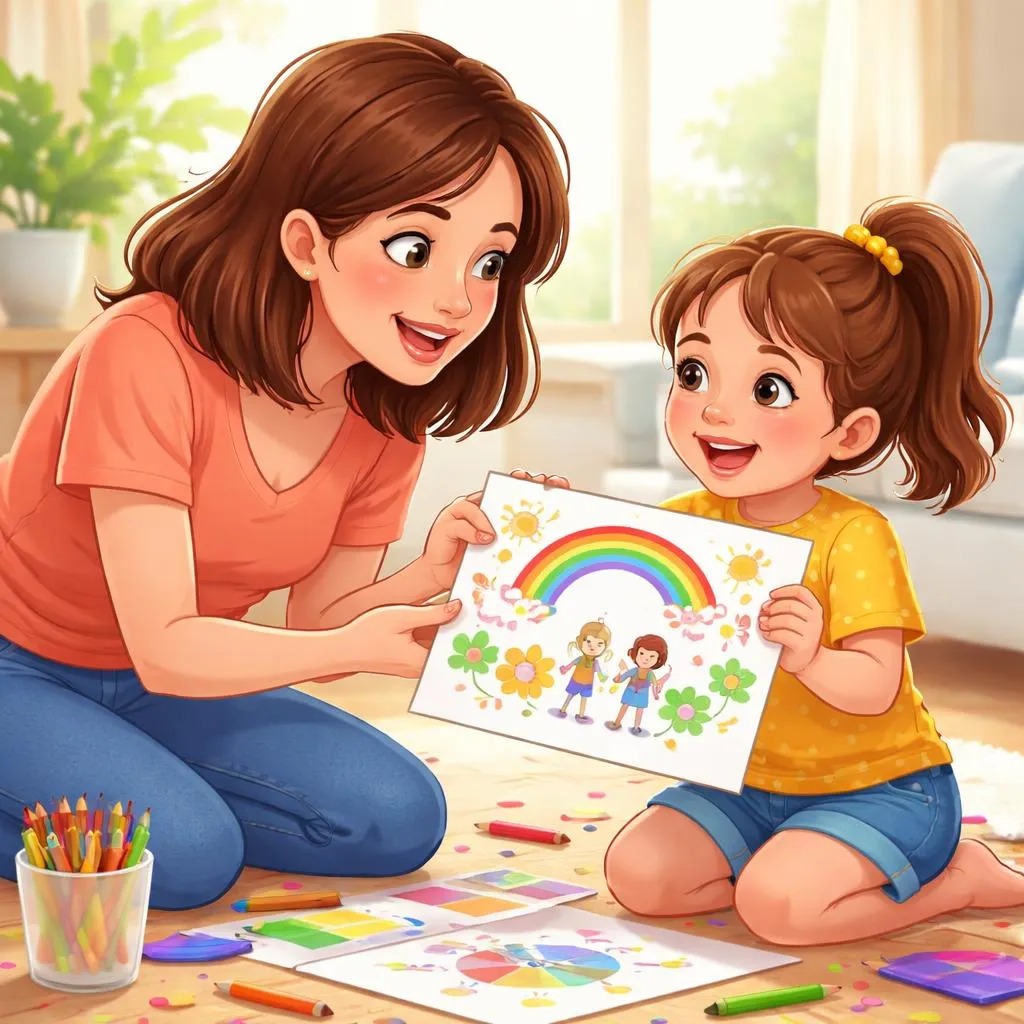 ¿Cuándo quieres ver algo que hizo un niño, deberías decir “Muéstramelo” o “Déjame ver”?