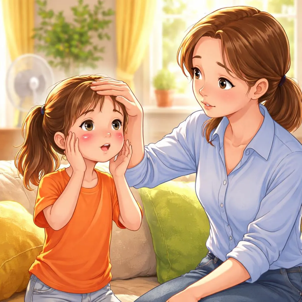 When Your Body Gets Heated, Should You Say “I'm Hot” or “I Feel Warm” to a Parent?