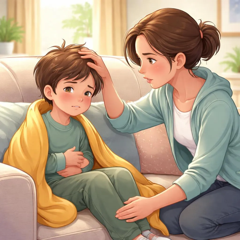 When Your Body Hurts, Should a Child Say “I'm Sick” or “I Don't Feel Well” to a Grown-Up?