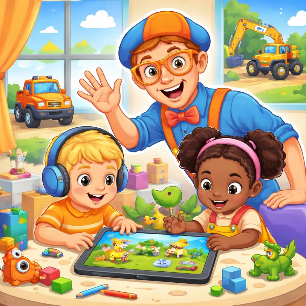 বাচ্চাদের জন্য অনলাইনে নিরাপদ এবং মজাদার ব্লিப்பி গেম কোথায় পাবেন?