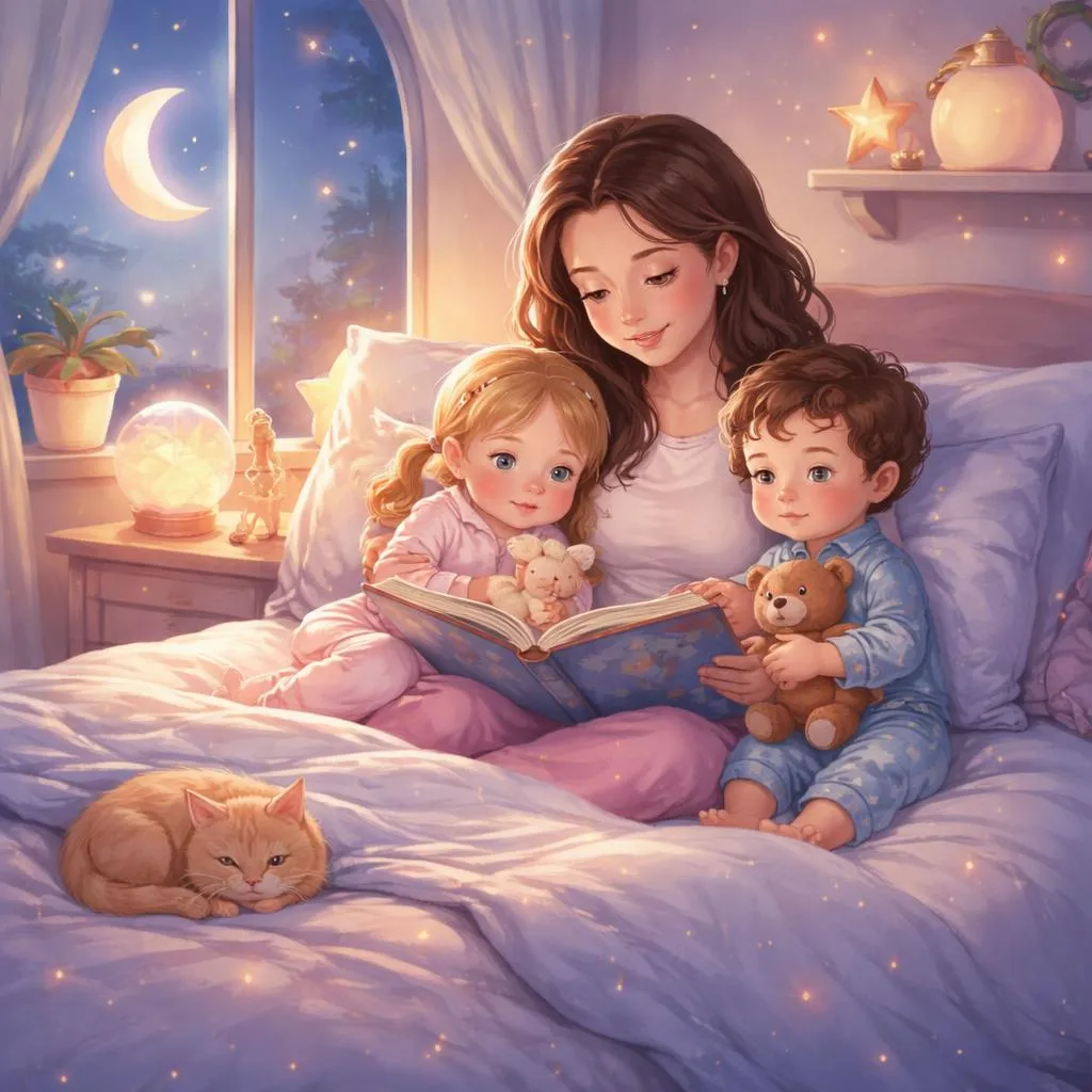 在哪里可以找到适合幼儿的甜蜜而舒缓的三分钟睡前故事？