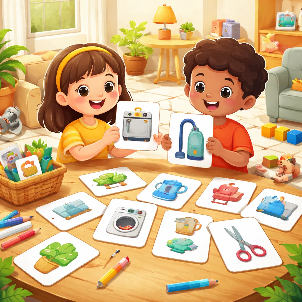 Where Can You Find the Best Printable Flashcards for Household Items That Make Learning Fun?