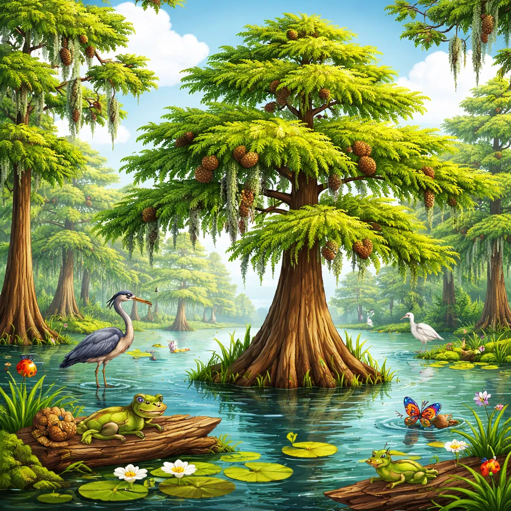 Where Does Cypress Plant Grow Its Feathery Foliage and Woody Cones in ...