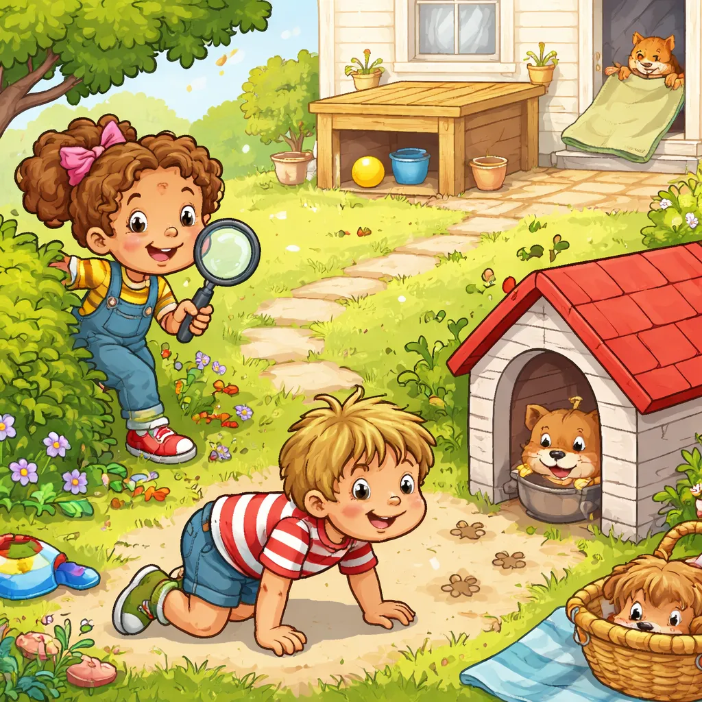 Where Has Your Little Dog Gone? A Fun Search Song!