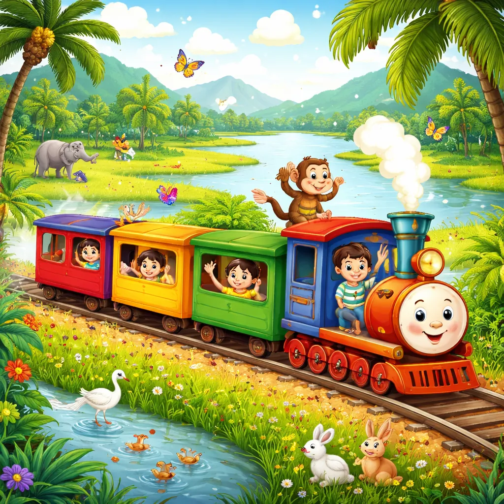 Ke Mana Lagu Bengali: Kereta Kecil (গাড়ি গাড়ি) Pergi?